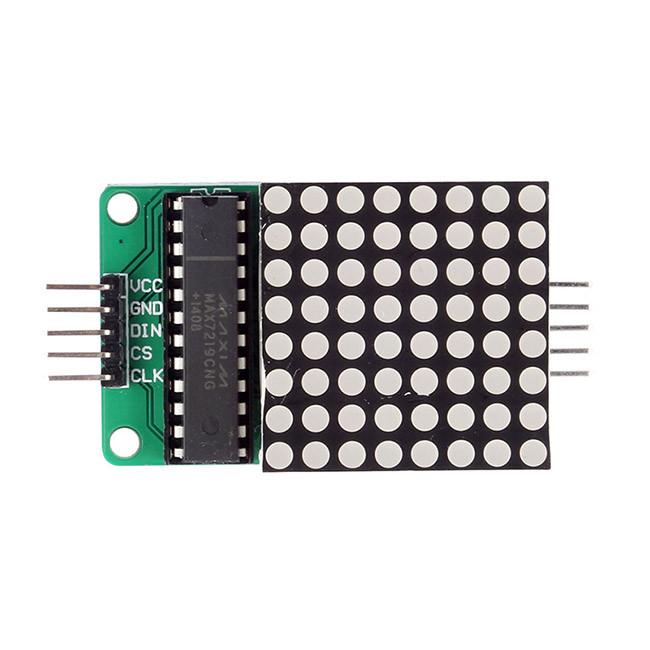 [discontinued] MAX7219 Red LED Dot Matrix Display Module