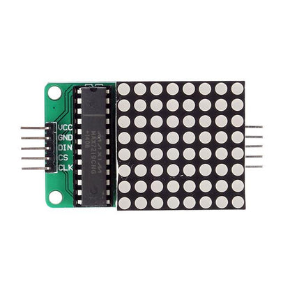 [discontinued] MAX7219 Red LED Dot Matrix Display Module