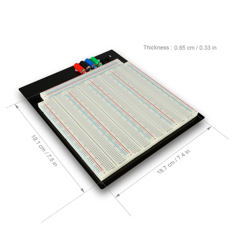 [discontinued] SainSmart Solderless Breadboard Protoboard Tie-point 3220 Hole PCB Prototype Board