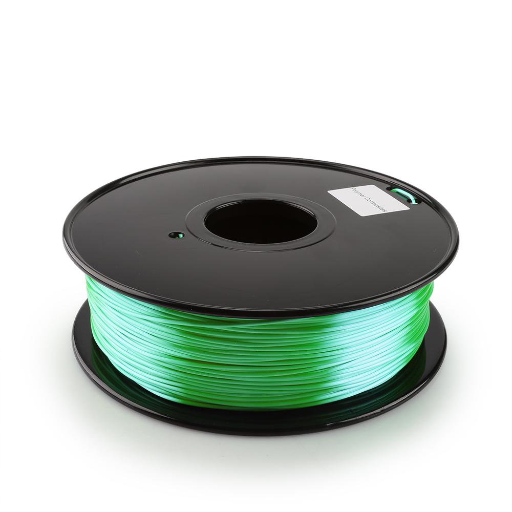 Green, Filament Silk PLA , 1.75mm - 1kg