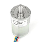 [discontinued] 19:1 Metal Gearmotor 365rpm 37Dx52L mm with 64 CPR Encoder 12V