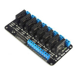 [discontinued] 8-Channel 5V 2A Solid State Relay, High Level Trigger