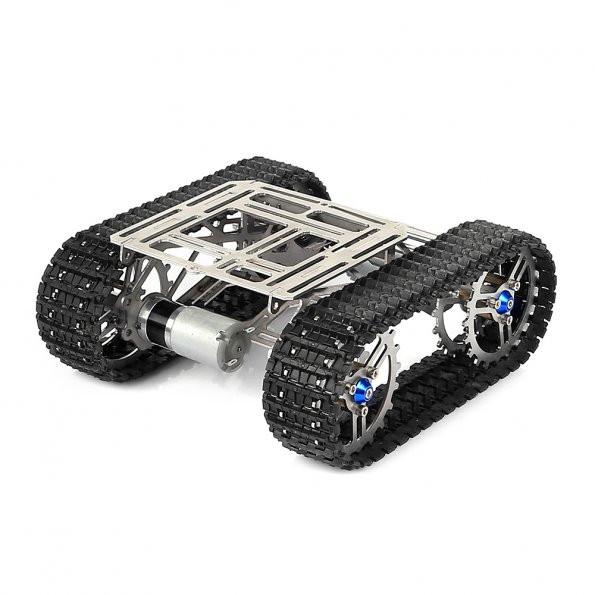 [discontinued] Full-Metal Robot Car Chassis V2.0