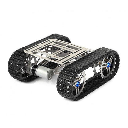 [discontinued] Full-Metal Robot Car Chassis V2.0