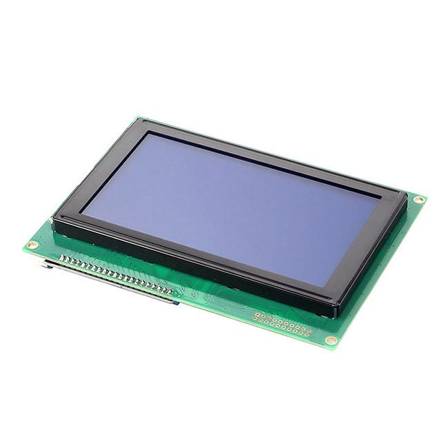 [discontinued] 240X128 TTL Serial Matrix Graphic LCD Display Blue, [Final Sale]