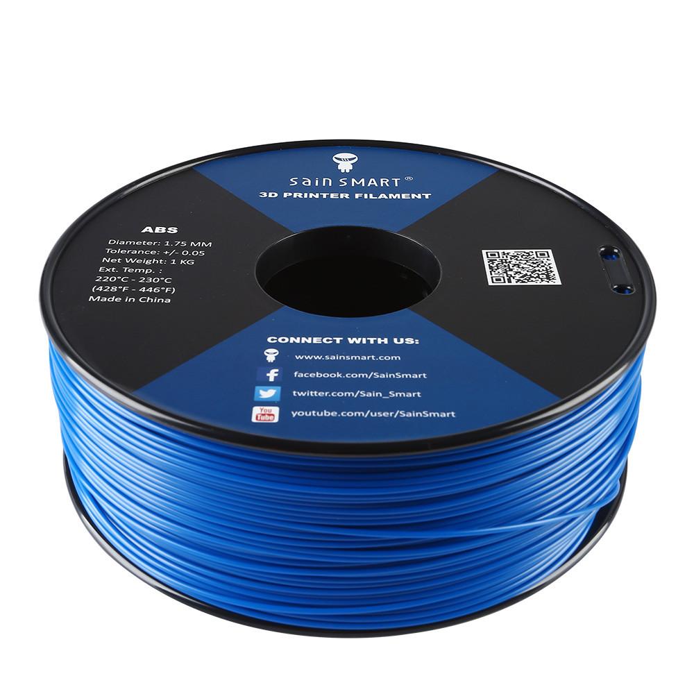 [discontinued] Blue, ABS Filament 1.75mm 1kg/2.2lb