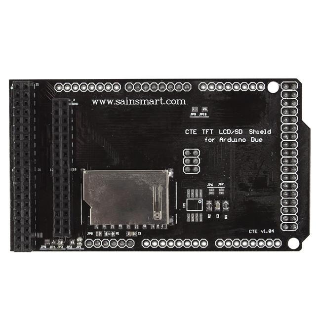 [discontinued] 7'' LCD TFT Shield for Arduino DUE
