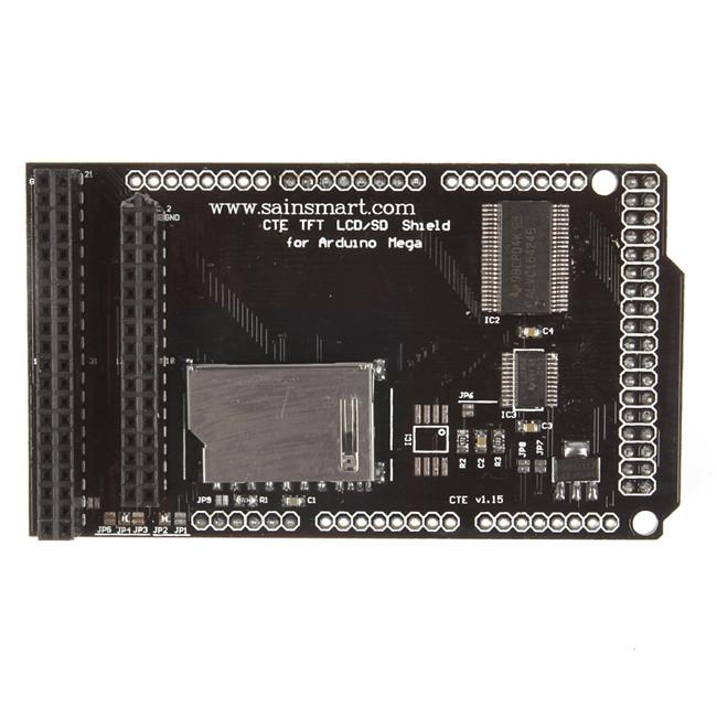 [discontinued] 7'' TFT LCD Shield for Arduino Mega 2560