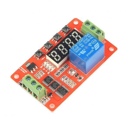 [discontinued] SainSmart Relay Cycle Timer Module - Programmable with Customized Settings (12V)