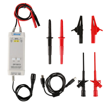 Micsig DP10013 Hochspannungs-Differenzsonde 1300V 100MHz 3.5ns