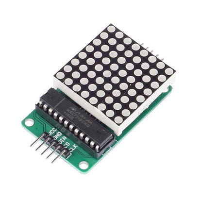 [discontinued] MAX7219 Red LED Dot Matrix Display Module