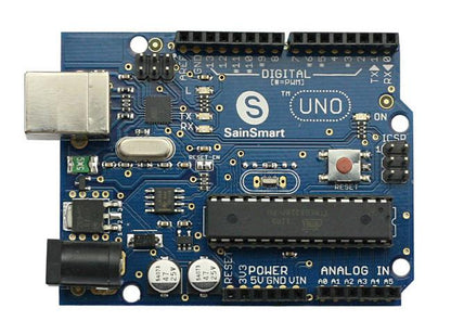 [discontinued] UNO + Proto Shield(with Breadboard Jump Wires) + L293D Motor Drive Shield