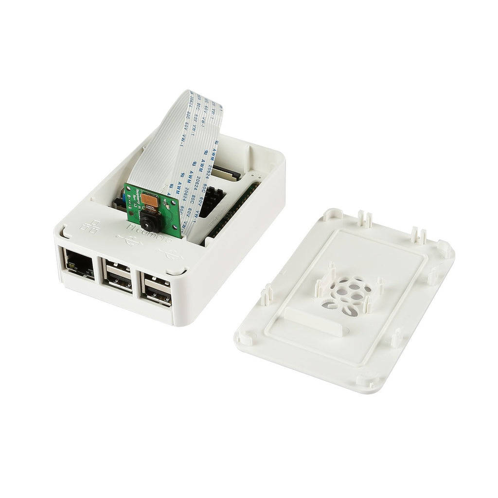 [discontinued] ABS Protective Case with Camera Port for Raspberry Pi Model B