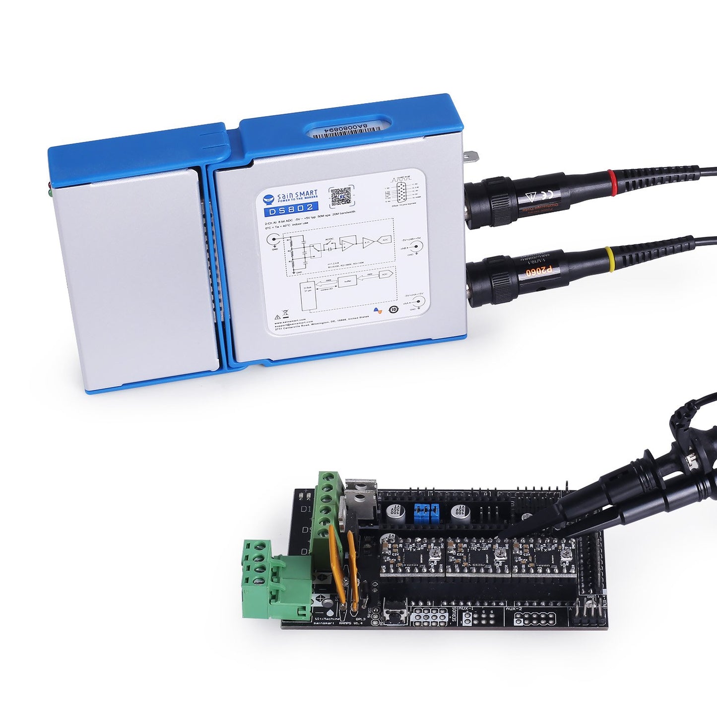 [discontinued] SainSmart DS802 Dual Kanäle Virtuell PC Oszilloskop