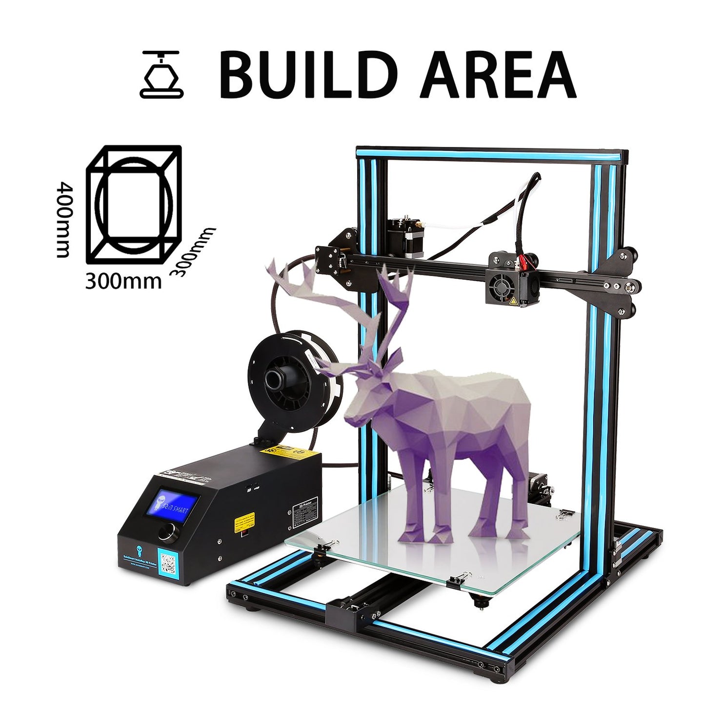 [discontinued] SainSmart x Creality CR-10S 3D-Drucker Vormontiert