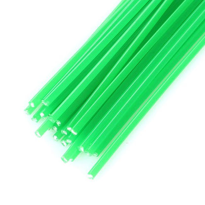 [Discontinued] "Essentials" PLA Plastic Green Colors Pack (25 Strands) for 3Doodler New