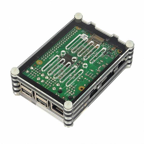 SainSmart Slices Gehäuse + Lüfter für Raspberry Pi 2 B Raspberry Pi 3