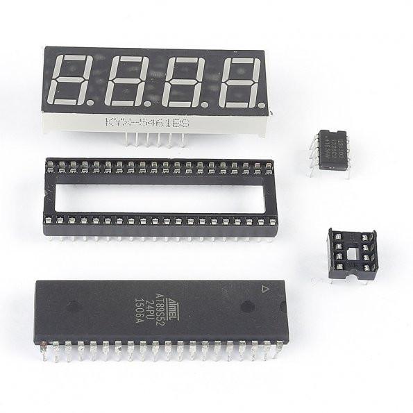 [discontinued] Rotierend LED Elektronische Digitaluhr DIY Kit