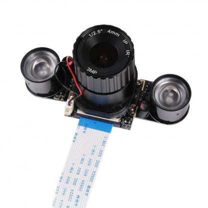 [discontinued] 5MP IR-CUT Infrared Light Surveillance Camera Module for Raspberry Pi