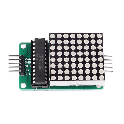 [discontinued] MAX7219 Red LED Dot Matrix Display Module