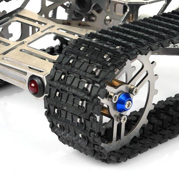 [discontinued] Full-Metal Robot Car Chassis V2.0