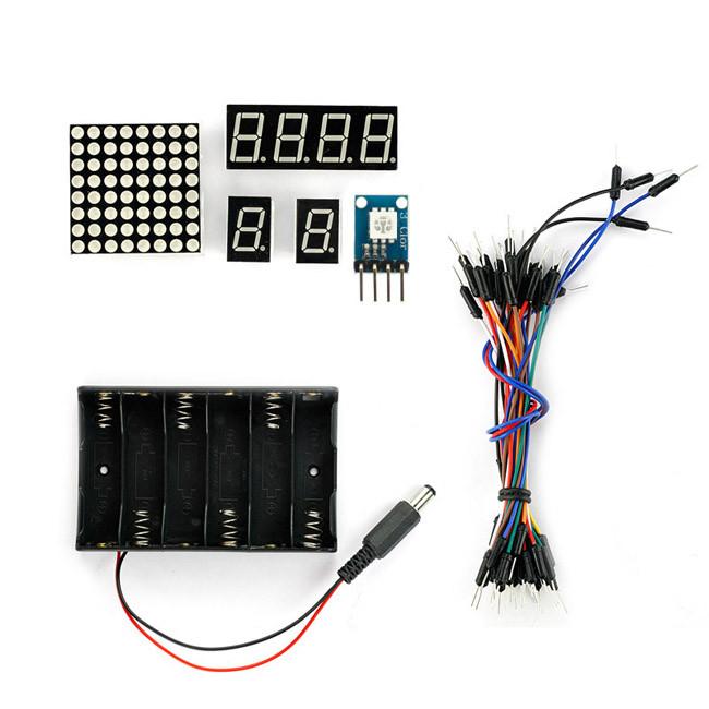 [discontinued] SainSmart UNO Project Basic Starter Kit with Tutorial for Arduino(UNO R3 & 1602 LCD & Prototype Shield & HC-SR04 Distance Sensor)