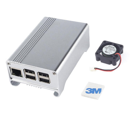 SainSmart Aluminum Alloy Protective Case with Cooling Fan for Raspberry Pi 3