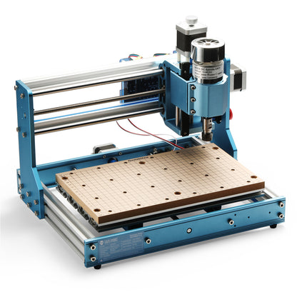 Genmitsu CNC MDF GRID Arbeitsplatte für 3018 CNC-Fräs-/Graviermaschine | 300 x 180 x 12mm | M6 Löcher (6mm)