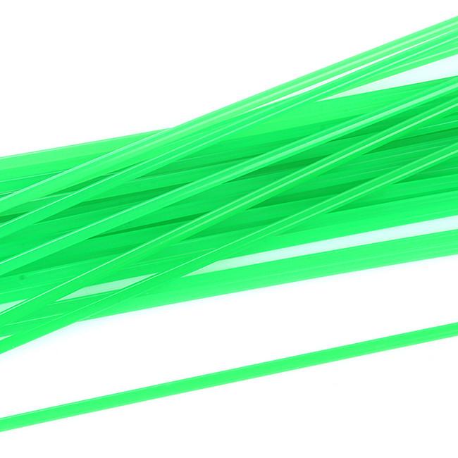 [Discontinued] "Essentials" PLA Plastic Green Colors Pack (25 Strands) for 3Doodler New