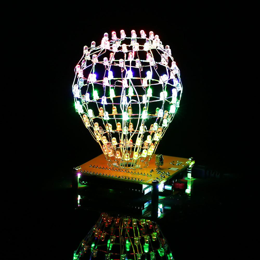 [discontinued] DIY Spherical LED Light Lamp with Infrared Remote Controller