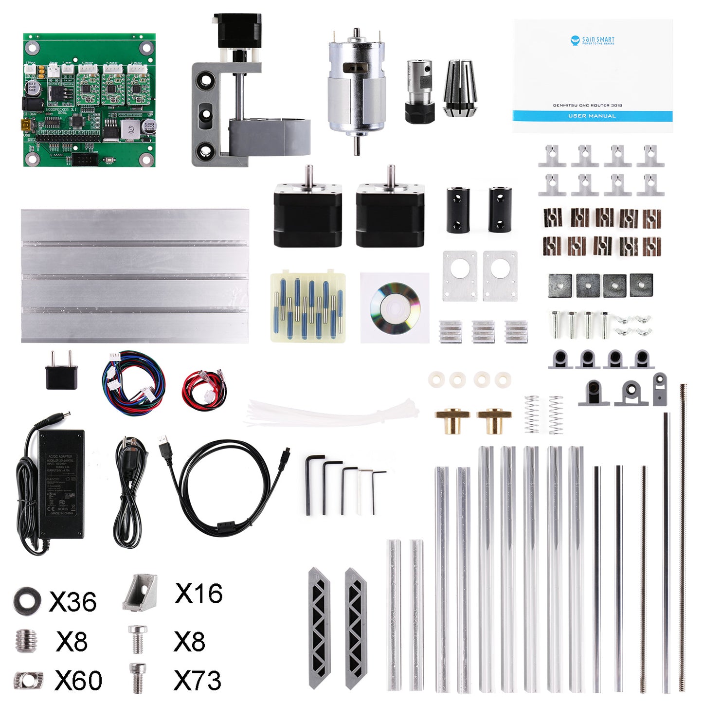 [Discontinued] SainSmart Genmitsu CNC 3018 Fräse