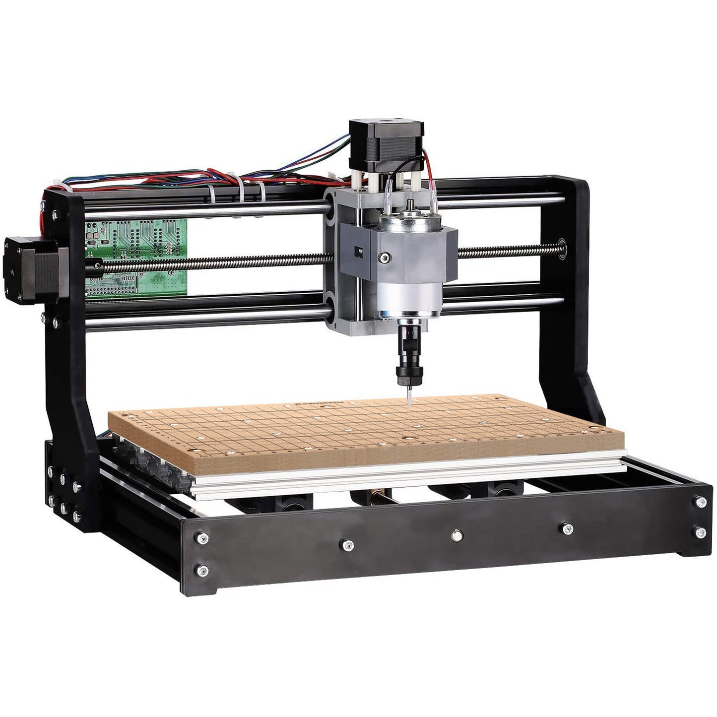 Genmitsu CNC MDF GRID Arbeitsplatte für 3018 CNC-Fräs-/Graviermaschine | 300 x 180 x 12mm | M6 Löcher (6mm)