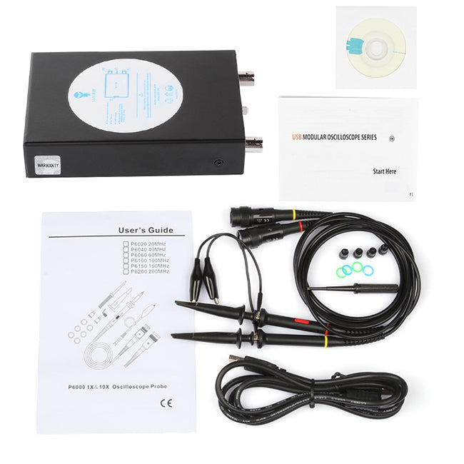 [discontinued] SainSmart DDS-140 Virtuelles Oszilloskop mit Hardware Trigger Modul