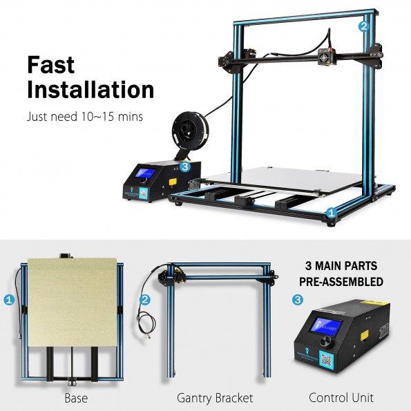 SainSmart x Creality CR-10 Plus 3D Drucker (Gebraucht)