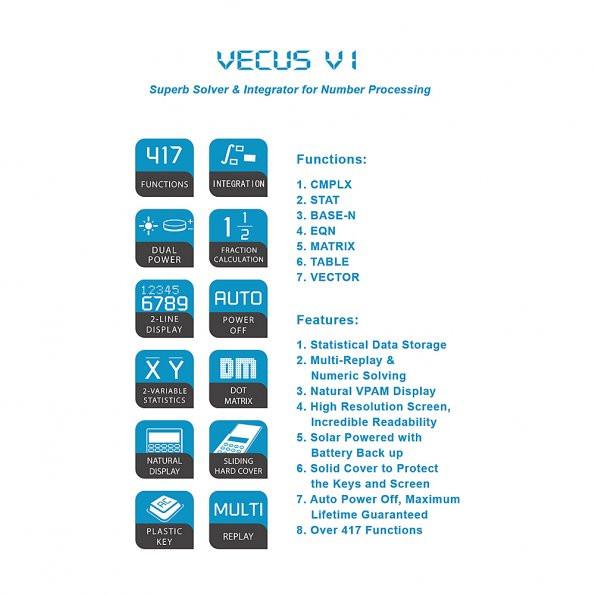 [discontinued] Vecus V1 Solar Science Calculator