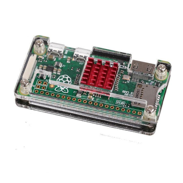 [discontinued] Pi Zero Acrylic Case with Heatsink