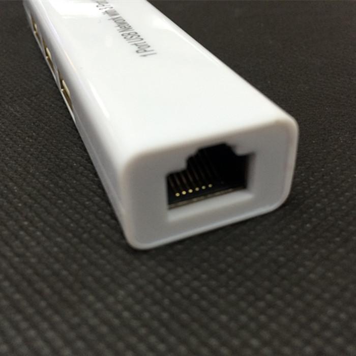 [discontinued] MicroUSB to USB 3-Port OTG Hub+LAN for Raspberry Pi Zero/Zero w
