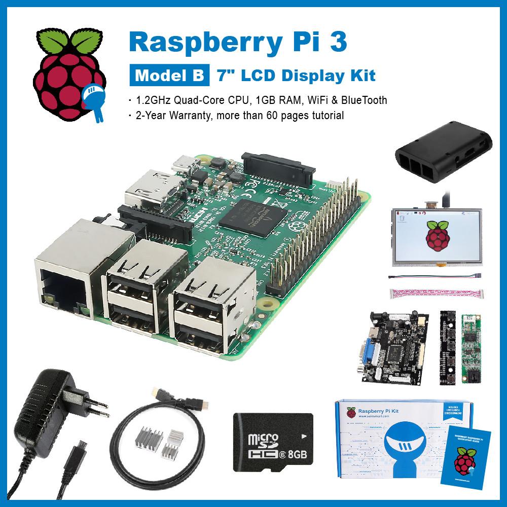 [discontinued] Raspberry Pi 3 Komplett LCD Kit