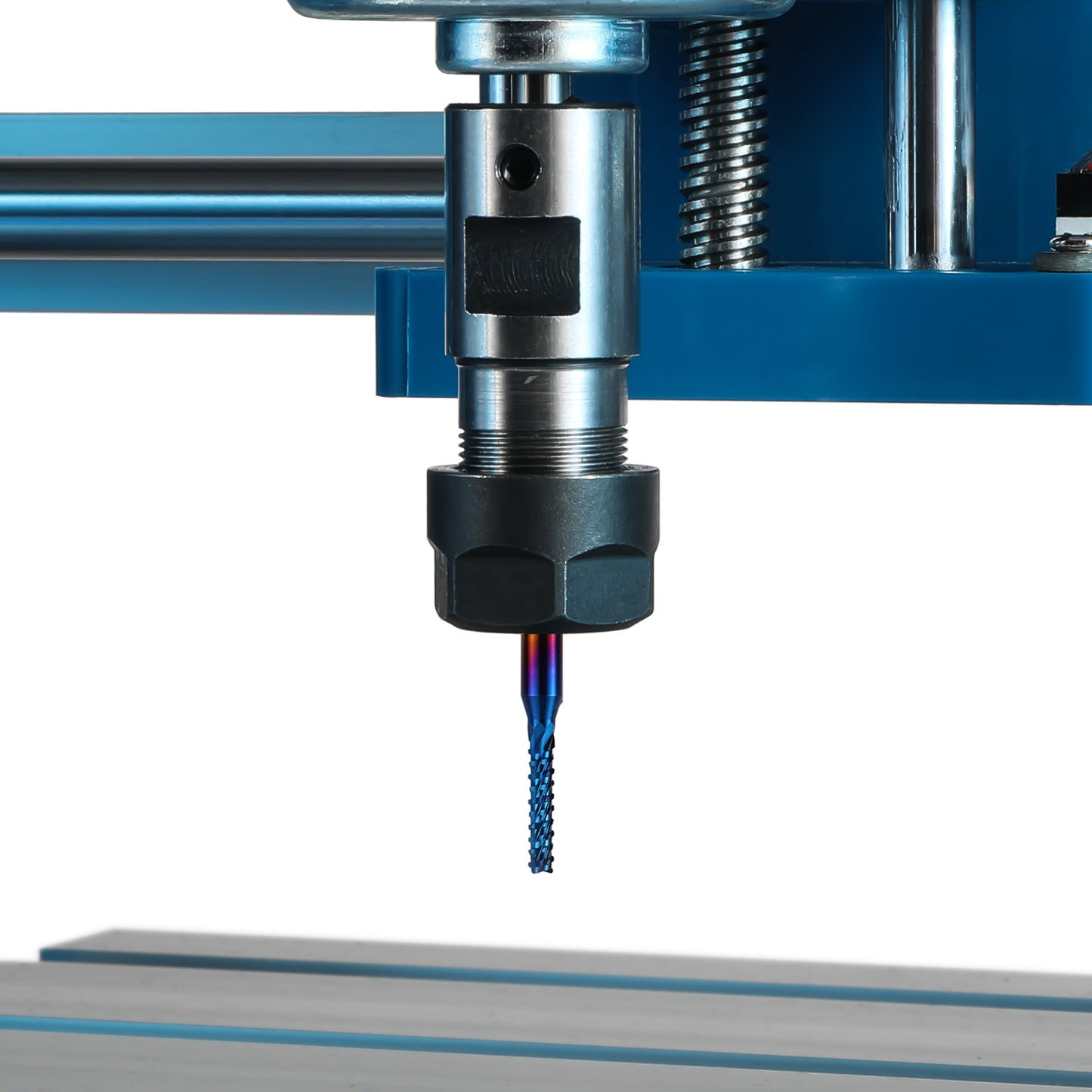 MC40A, Schaftfräser-Satz mit insgesamt 40 CNC Router Bits, 3,175mm (1/8") Schaft, CNC Fräser-Satz mit 2-Nuten Flach- als auch Kugelkopffräsern