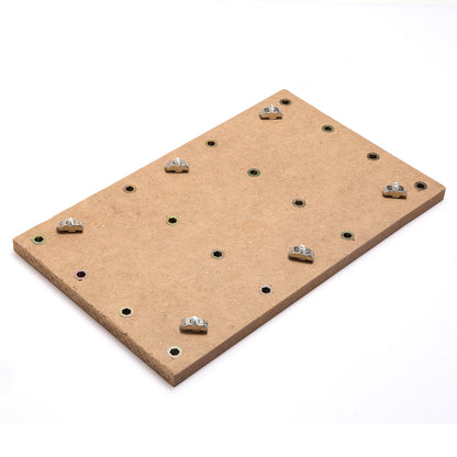 Genmitsu MDF-Arbeitsoberfläche für 3018 CNC-Fräser | 30 x 18 x 1,2cm | M6-Löcher (6mm)