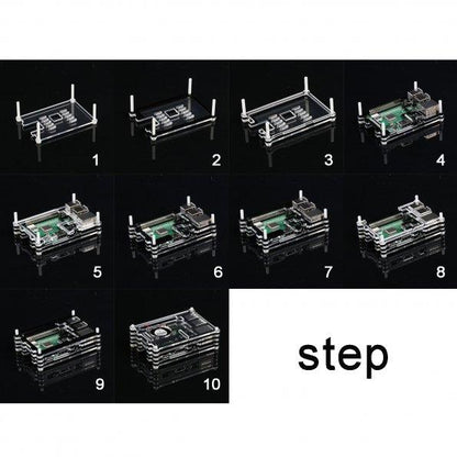 [discontinued] SainSmart Raspberry Pi Gehäuse mit Lüfter