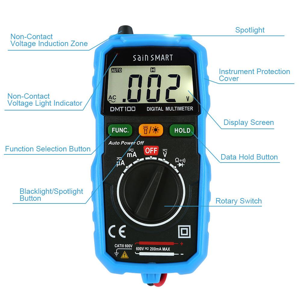 [discontinued] ToolPAC DMT100 Mini Digital Multimeter