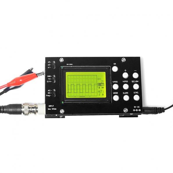 [discontinued] DSO062 Mini Digital Oscilloscope 1MHz Analog Bandwidth 20MSa/s DIY Kit
