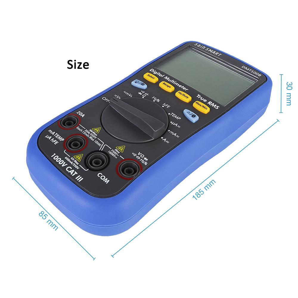 [discontinued] Bluetooth Digital Multimeter and Temperature Meter, DMT100B