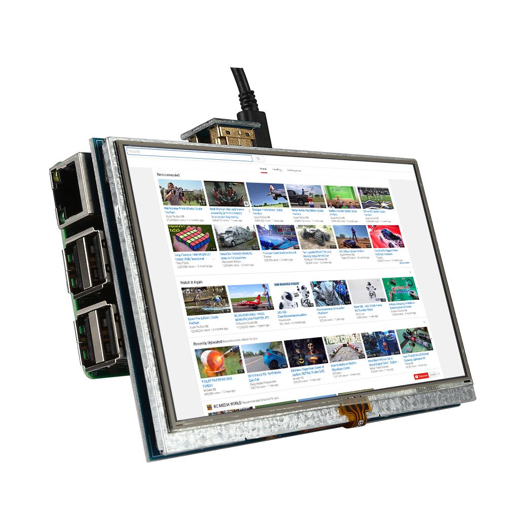 [discontinued] SainSmart 5 Zoll 800x 480 Touch Screen Bilschirm Raspberry Pi