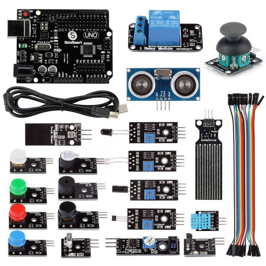 [discontinued] 21 in 1 SainSmart Arduino UNO R3 Sensor Modul Kit