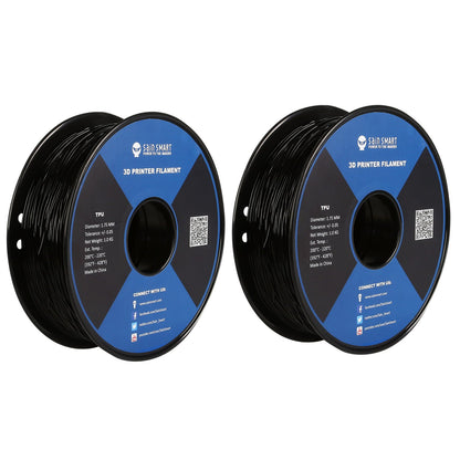 [discontinued] All Colors, Value Pack, TPU Flexible Filament 1.75mm 2kg/4.4lb