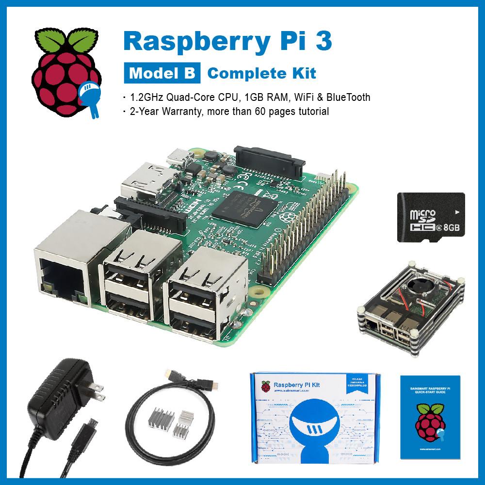 [discontinued] Raspberry Pi 3 Komplett LCD Kit