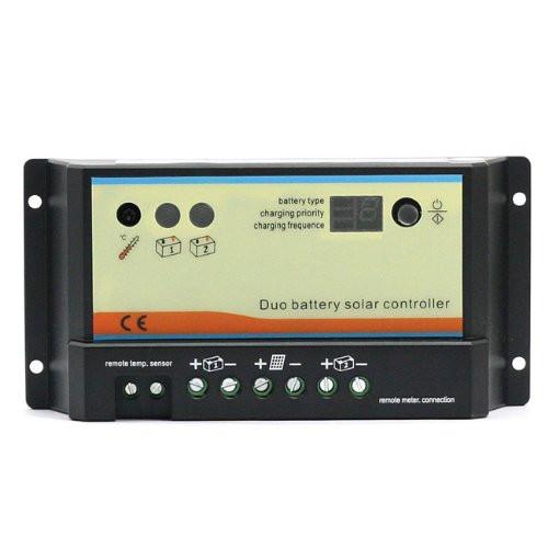 [discontinued] 10A Solar Dual Batterien Panel Controller Laderegler Regler 12/24V