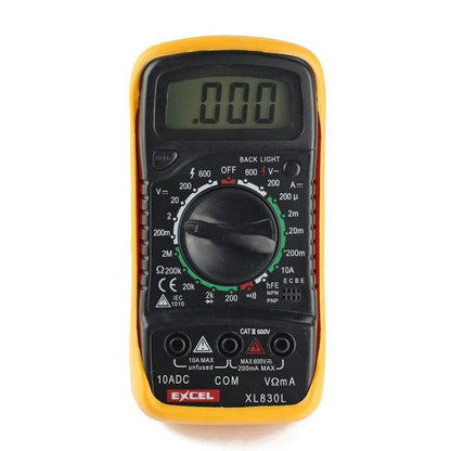 [discontinued] LCD Digital DC/AC Multimeter XL830L Voltmeter Ammeter Ohmmeter Measurer Tester